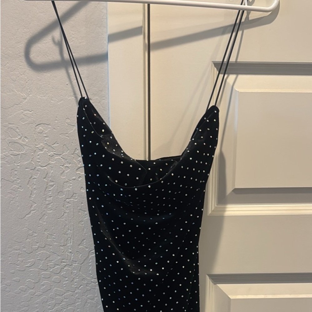 Black party dress